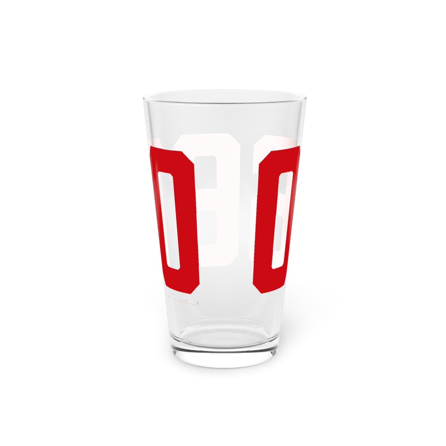 06610  Bridgeport Connecticut Zip Code Pint Glass, 16oz