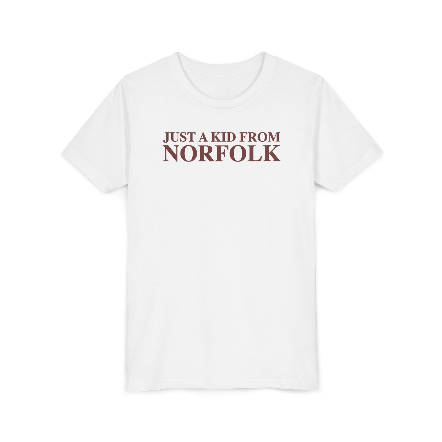 Just a kid from Norfolk Youth Short Sleeve T-Shirt