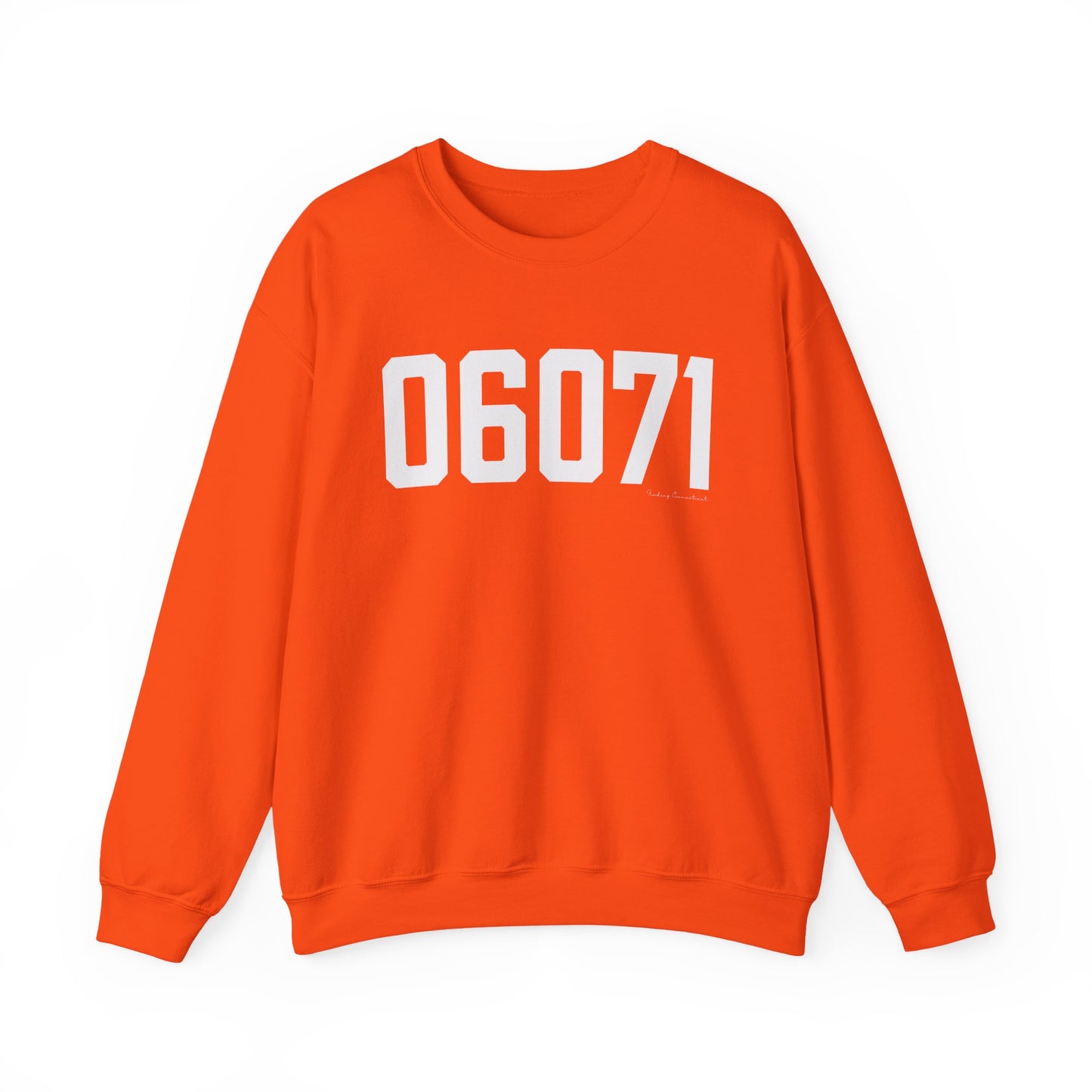 06071 Somers CT Zip Code Unisex Heavy Blend™ Crewneck Sweatshirt