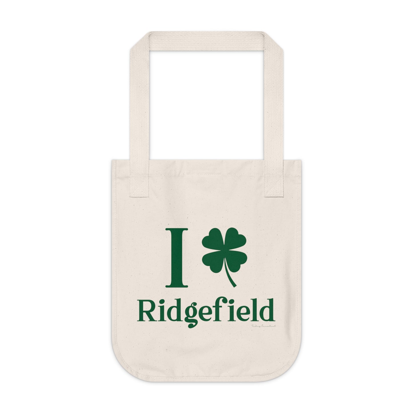 I Clover Ridgefield Organic Canvas Tote Bag