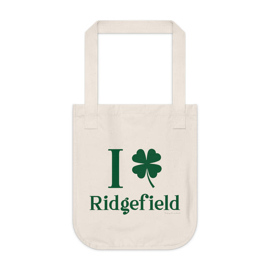 I Clover Ridgefield Organic Canvas Tote Bag