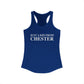 Just a kid from Chester Women's Ideal Racerback Tank Top