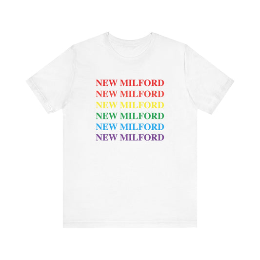 New Milford Pride Unisex Jersey Short Sleeve Tee