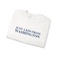 Just a kid from Washington Unisex Heavy Blend™ Crewneck Sweatshirt