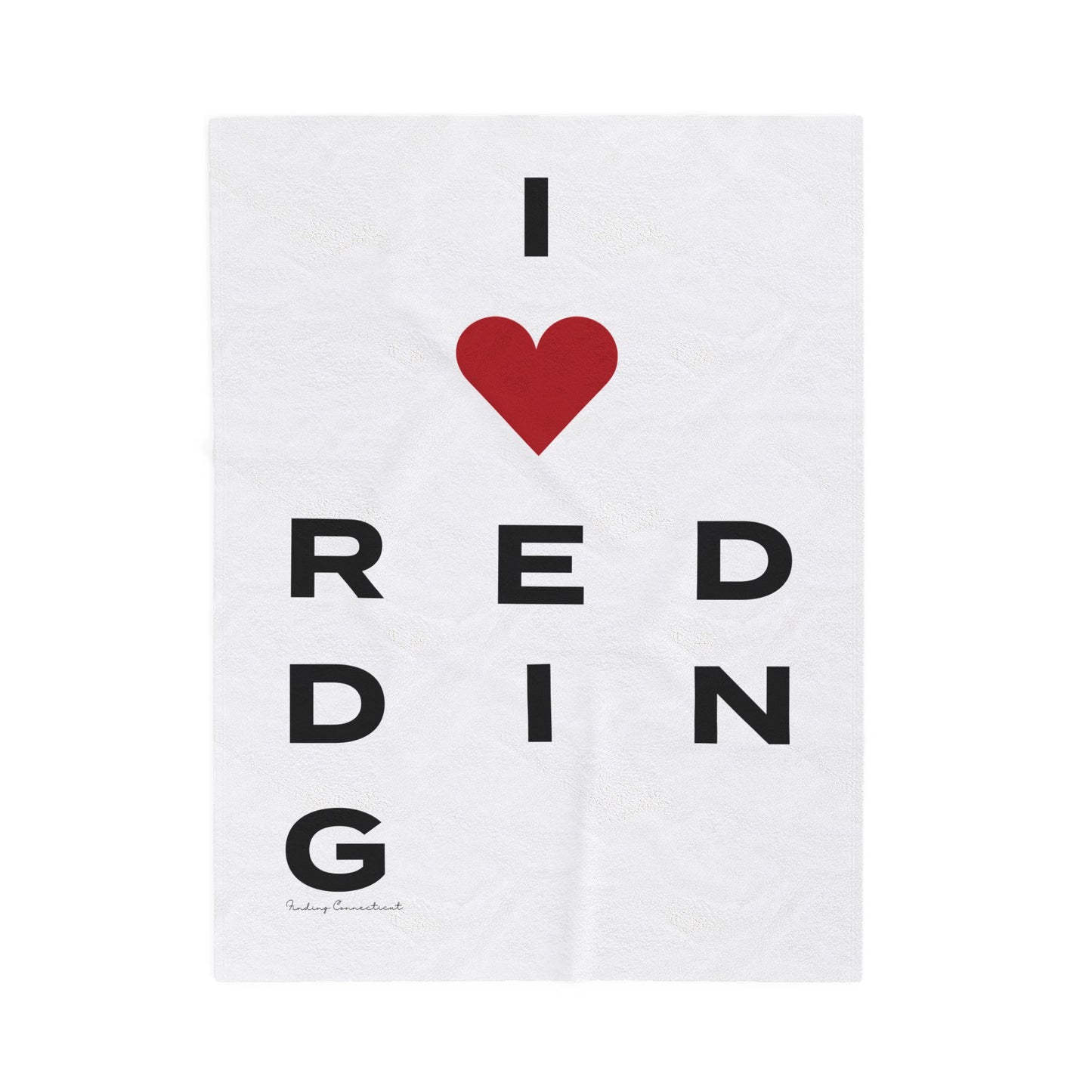 Redding Vision Velveteen Plush Blanket
