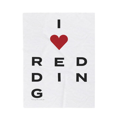 Redding Vision Velveteen Plush Blanket