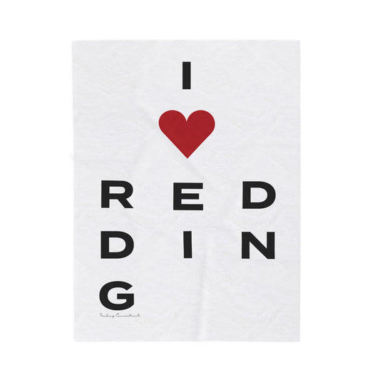 Redding Vision Velveteen Plush Blanket