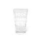 Goose Shows Are My Happy Place - Gray & Purple Pint Glass, 16oz
