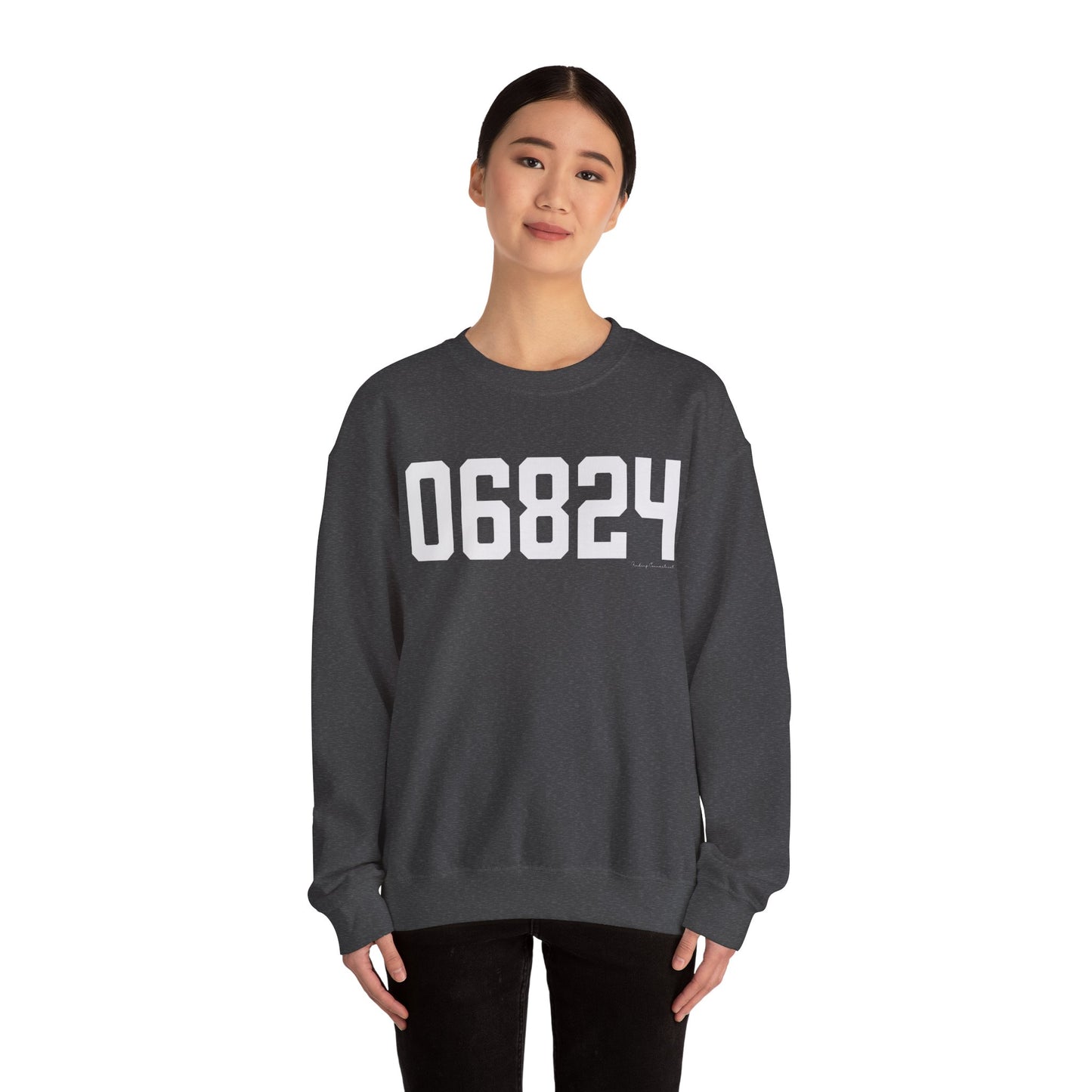06824 Fairfield CT Zip Code Unisex Heavy Blend™ Crewneck Sweatshirt