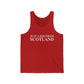 Just a kid from Scotland Unisex Jersey Tank Top