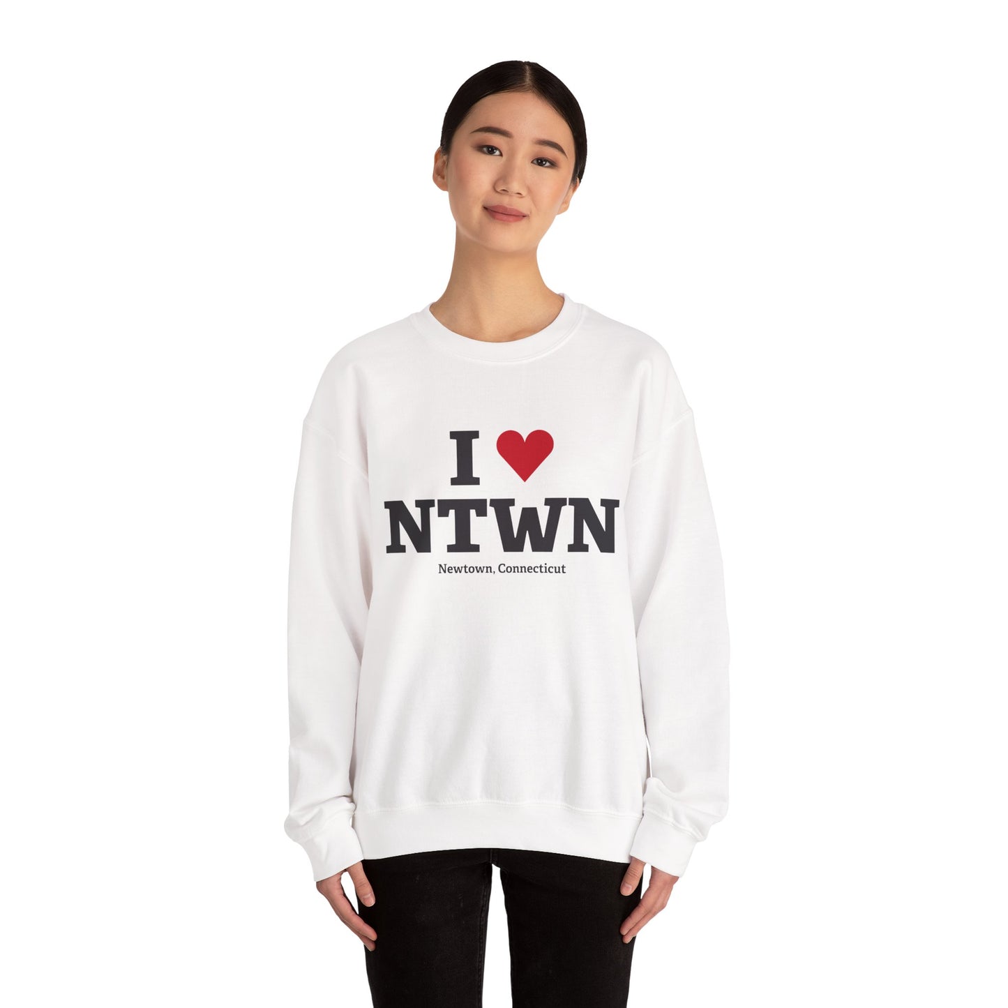 I Heart NTWN Unisex Heavy Blend™ Crewneck Sweatshirt
