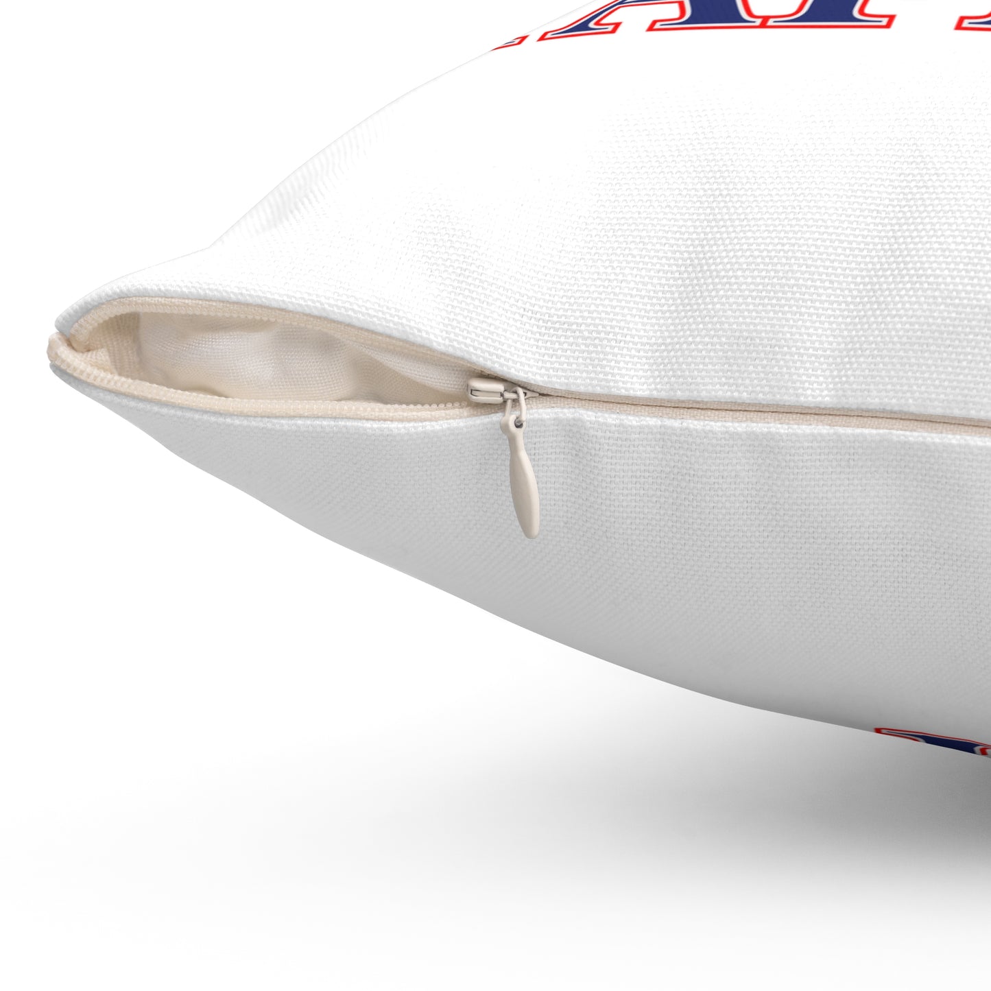 860 Stafford Red, White & Blue Spun Polyester Square Pillow