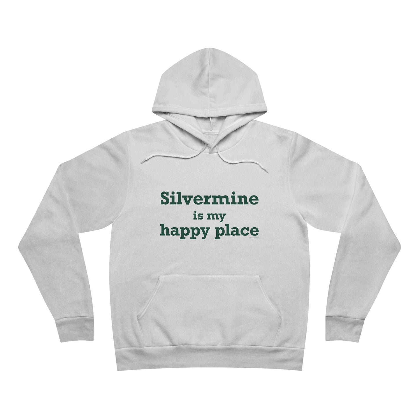 Silvermine is My Happy Place Unisex Sponge Fleece Pullover Hoodie