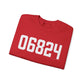 06824 Fairfield CT Zip Code Unisex Heavy Blend™ Crewneck Sweatshirt