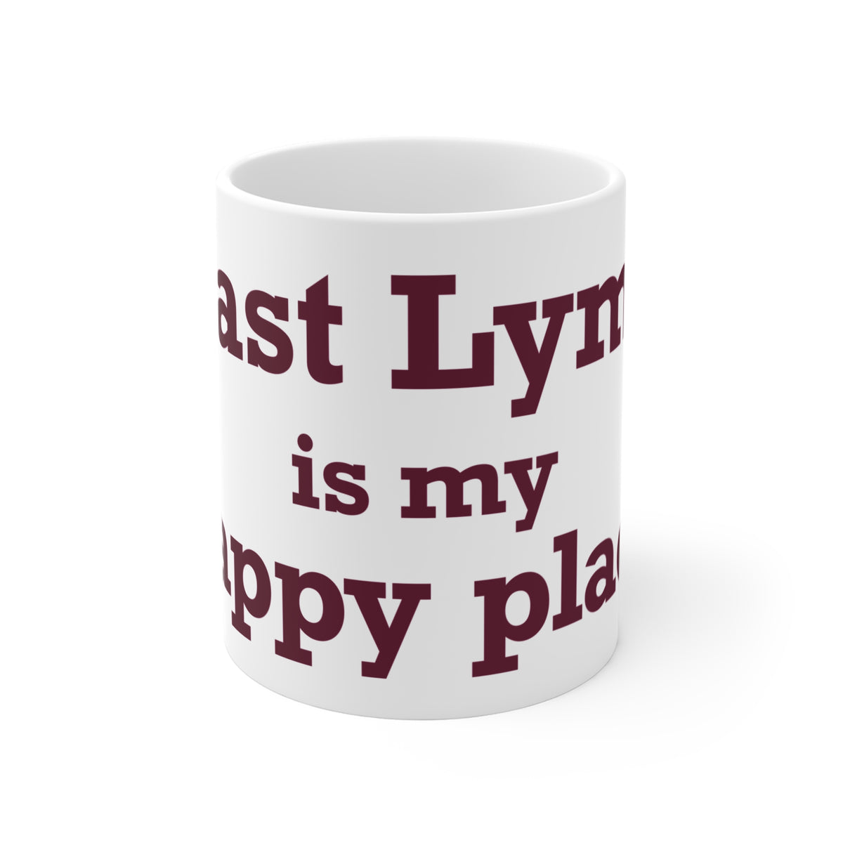 East Lyme is My Happy Place Mug 11oz