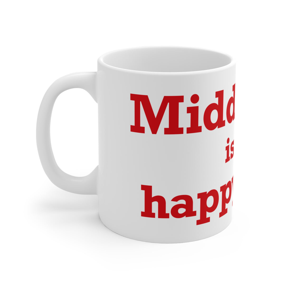 Middlebury is My Happy Place Mug 11oz