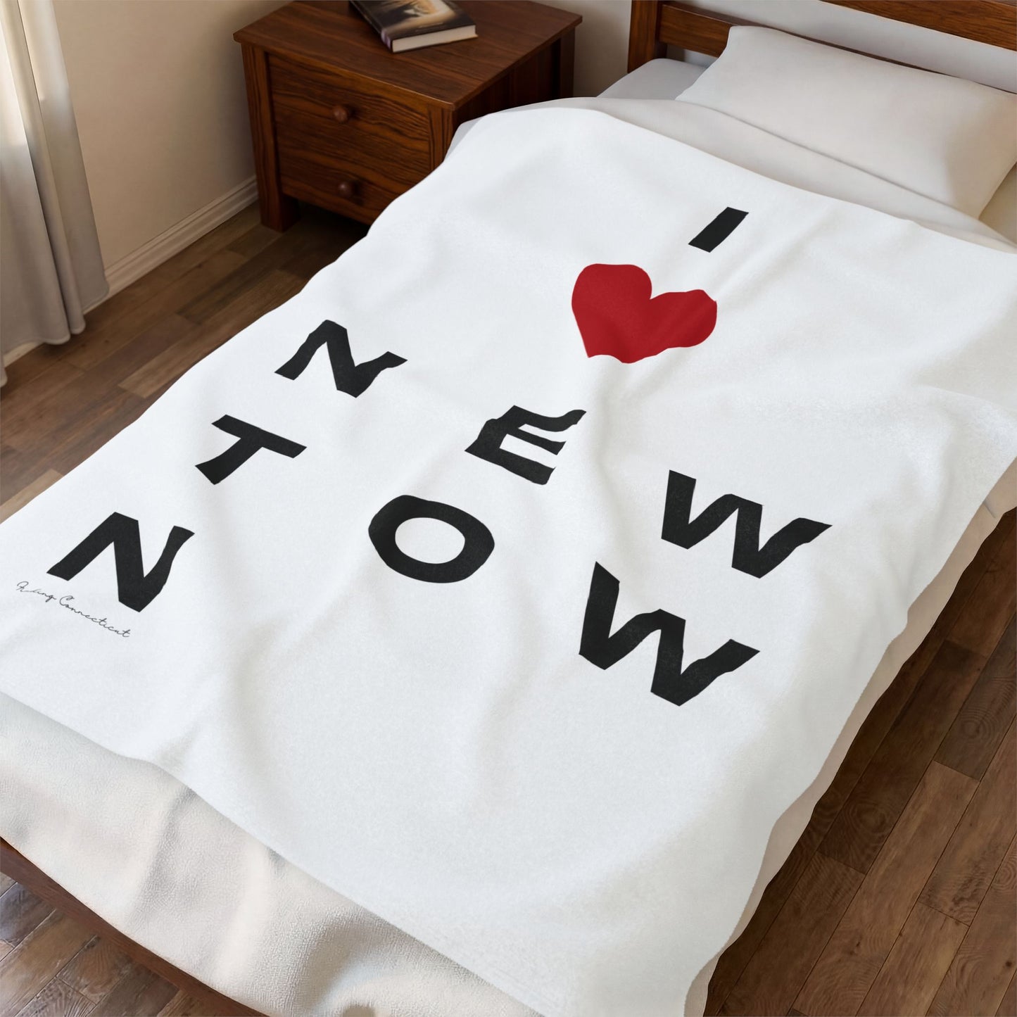 Newtown Vision Velveteen Plush Blanket