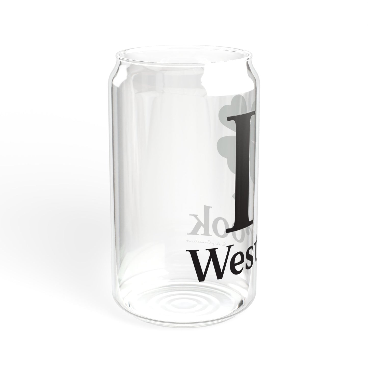 I Clover Westbrook Sipper Glass, 16oz