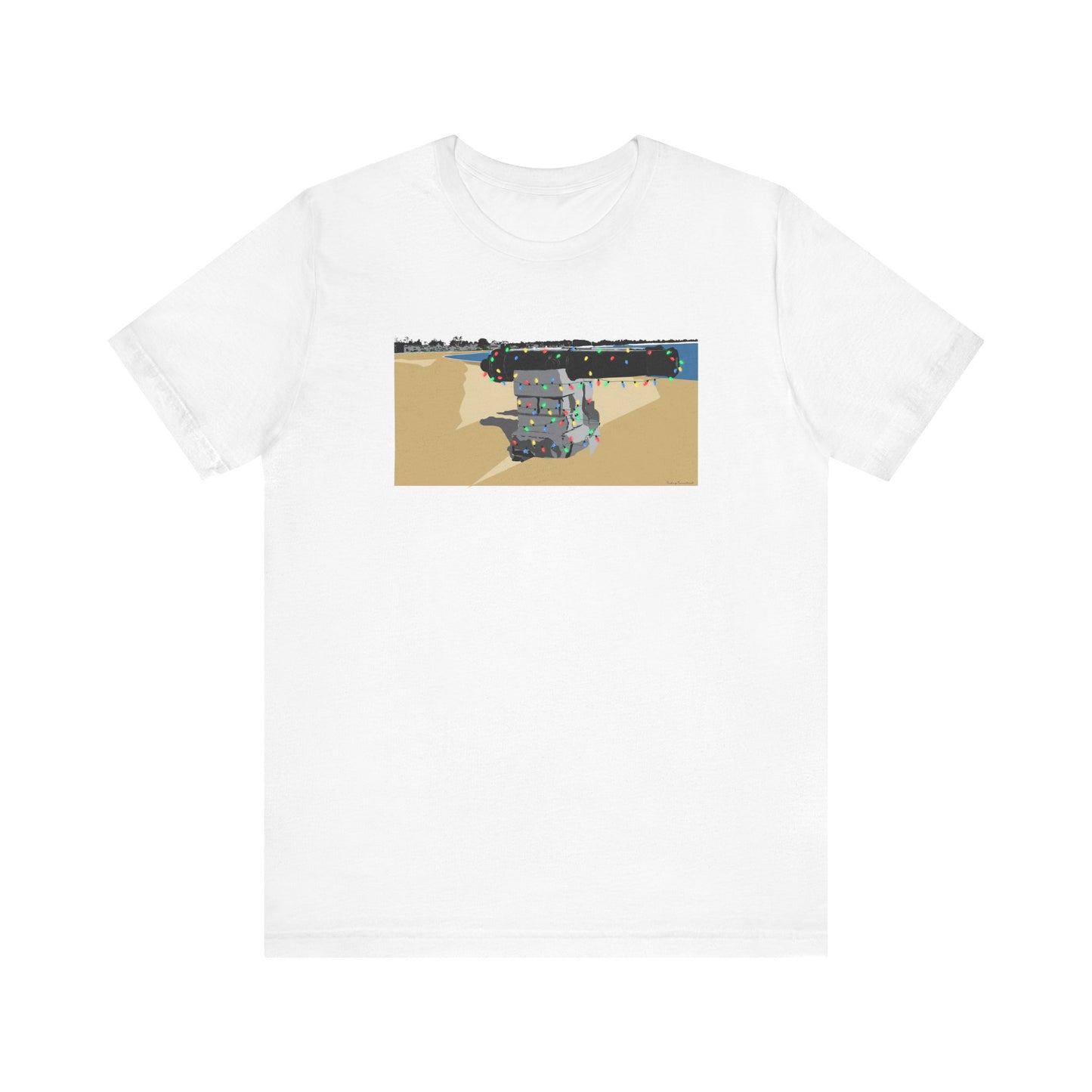 Compo Cannon Lights Unisex Jersey Short Sleeve T-Shirt