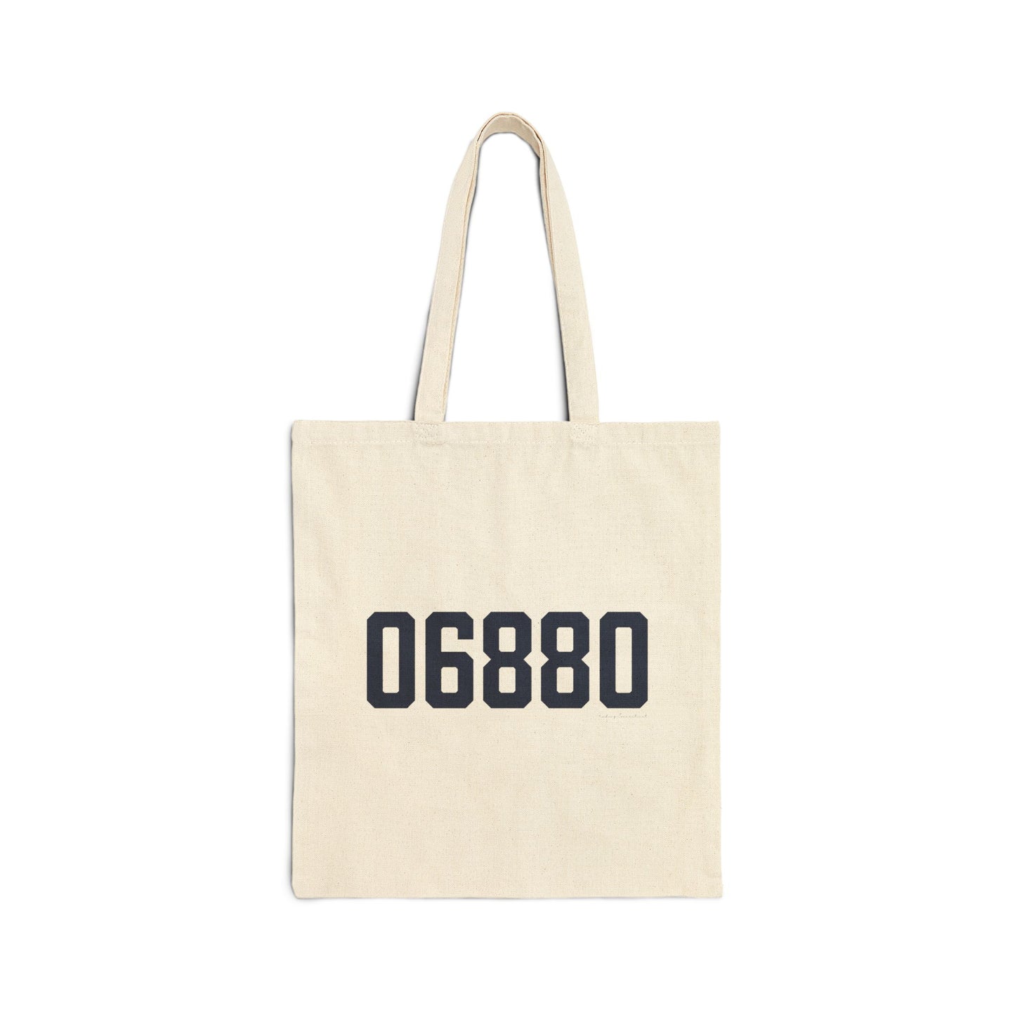 06880 Westport Connecticut Zip Code Cotton Canvas Tote Bag