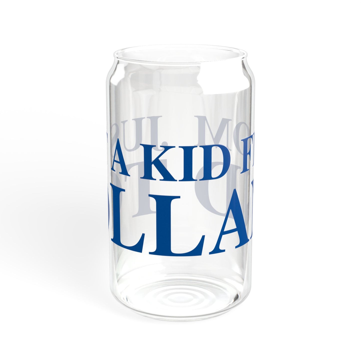 Just a kid from Tolland Sipper Glass, 16oz