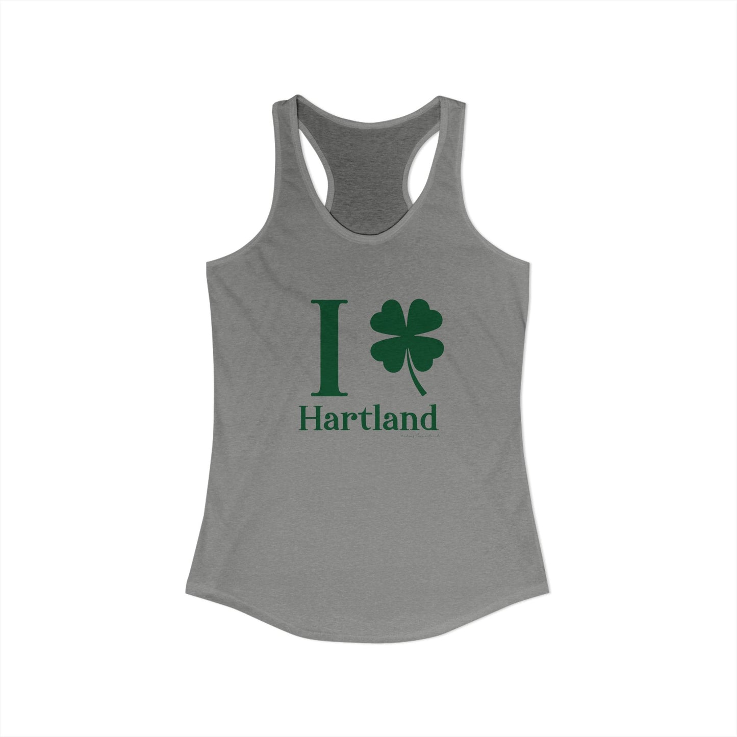 I Clover Hartland Women's Ideal Racerback Tank Top