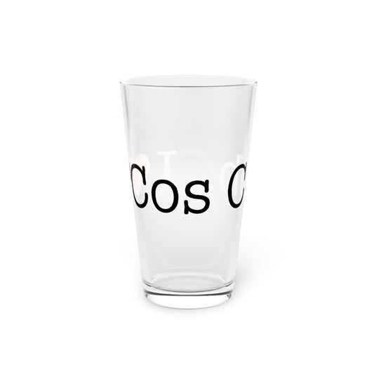 I Heart Cos Cob. Pint Glass, 16oz