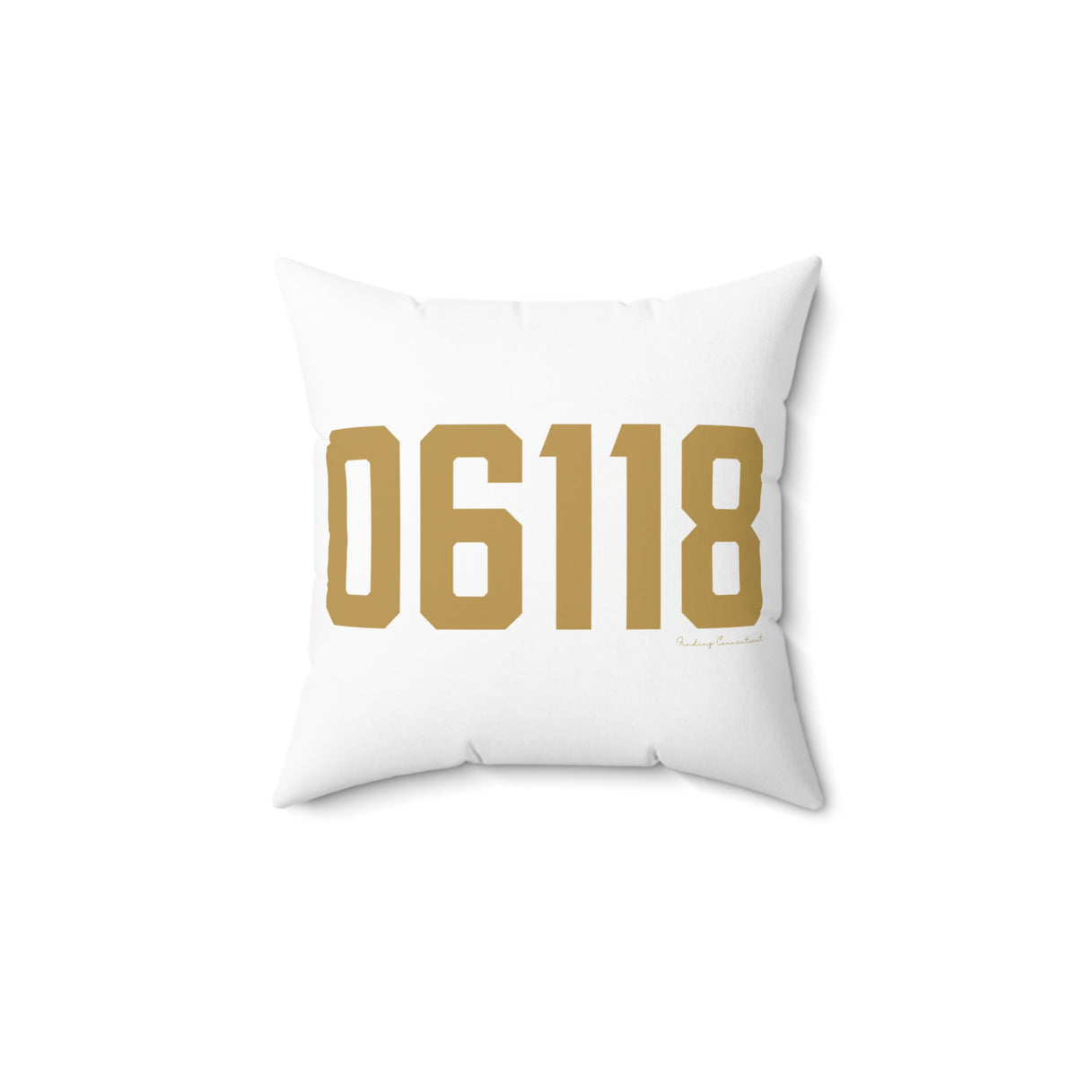 06118 East Hartford Connecticut Zip Code Polyester Square Pillow