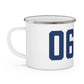 06516 West Haven Connecticut Zip Code Enamel Camping Mug