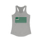 Bloomfield Connecticut St Patrick’s Day Flag Women's Ideal Racerback Tank Top