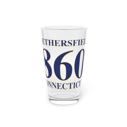 Wethersfield 860 Connecticut Pint Glass, 16oz