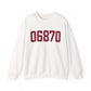 06870 - Greenwich Connecticut Zip Code Unisex Heavy Blend™ Crewneck Sweatshirt