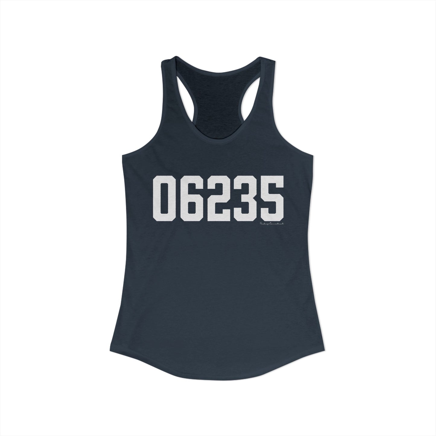 06235 Chaplin CT Zip Code Women's Ideal Racerback Tank Top