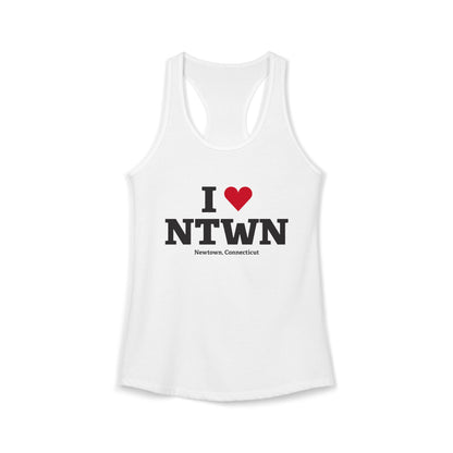 I Heart NTWN Women's Ideal Racerback Tank Top