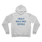 I Really Really Miss Suffield Unisex Sponge Fleece Pullover Hoodie