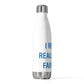 I Really Really Miss Fairfield 20oz Insulated Bottle