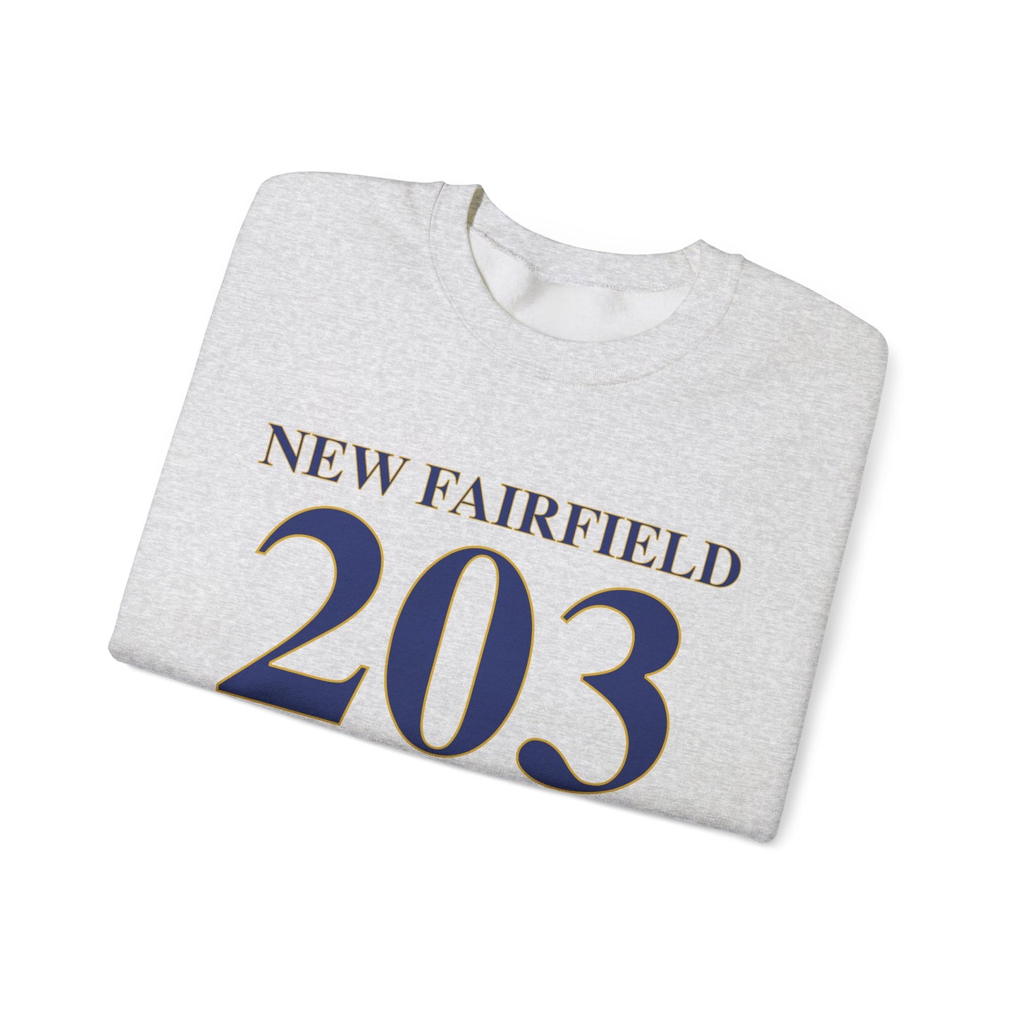 New Fairfield 203 Connecticut Unisex Heavy Blend™ Crewneck Sweatshirt