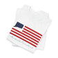 Mansfield Connecticut Flag Unisex Jersey Short Sleeve T-Shirt