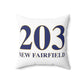 203 New Fairfield  Spun Polyester Square Pillow