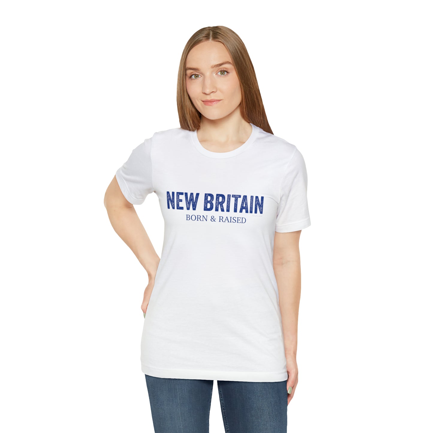 New Britain Born & Raised Unisex Jersey Short Sleeve Tee