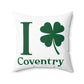 I Clover Coventry Spun Polyester Square Pillow