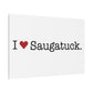 I Heart Saugatuck. Matte Canvas, Stretched, 1.25"