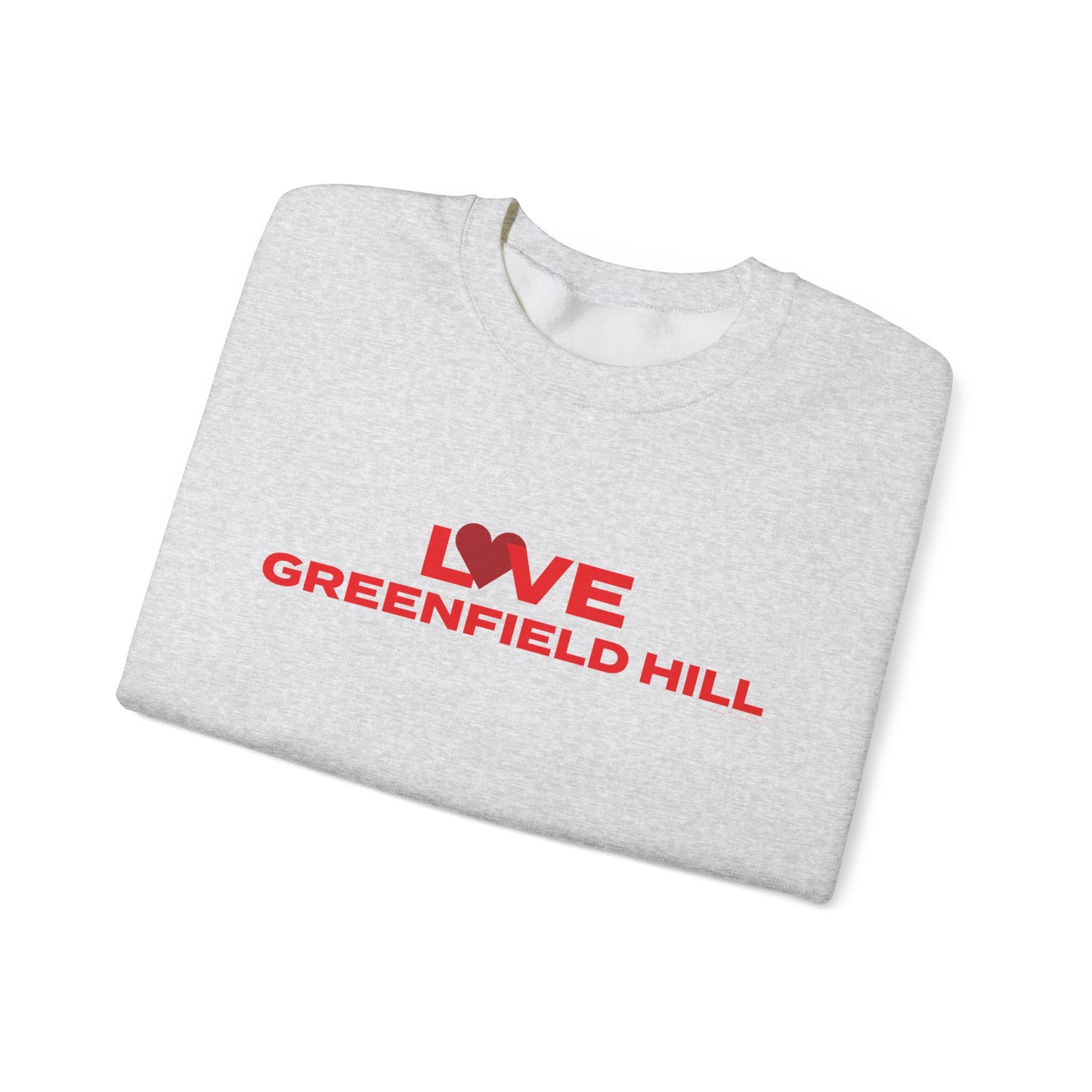 Love Greenfield Hill Unisex Heavy Blend™ Crewneck Sweatshirt
