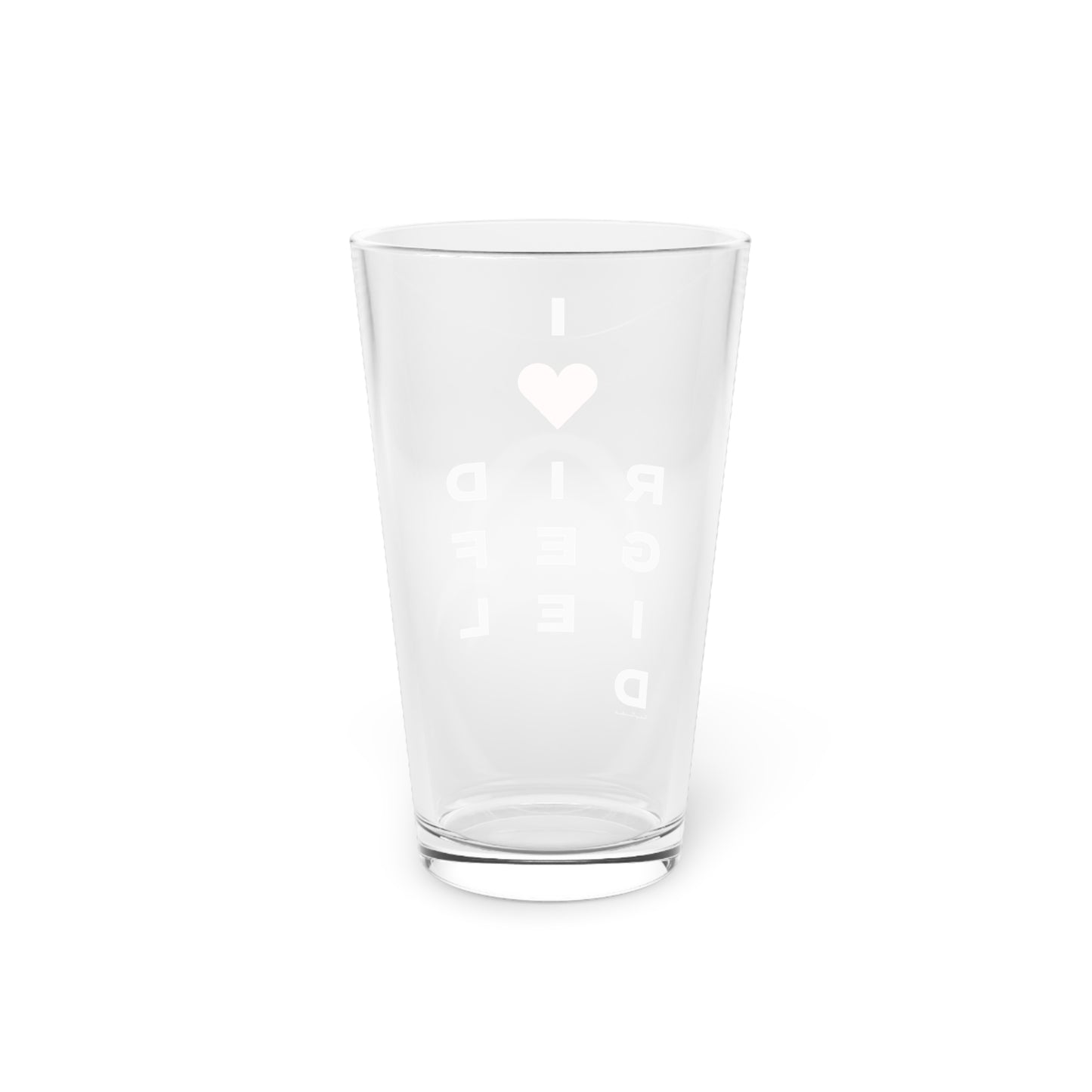 Ridgefield Vision Pint Glass, 16oz