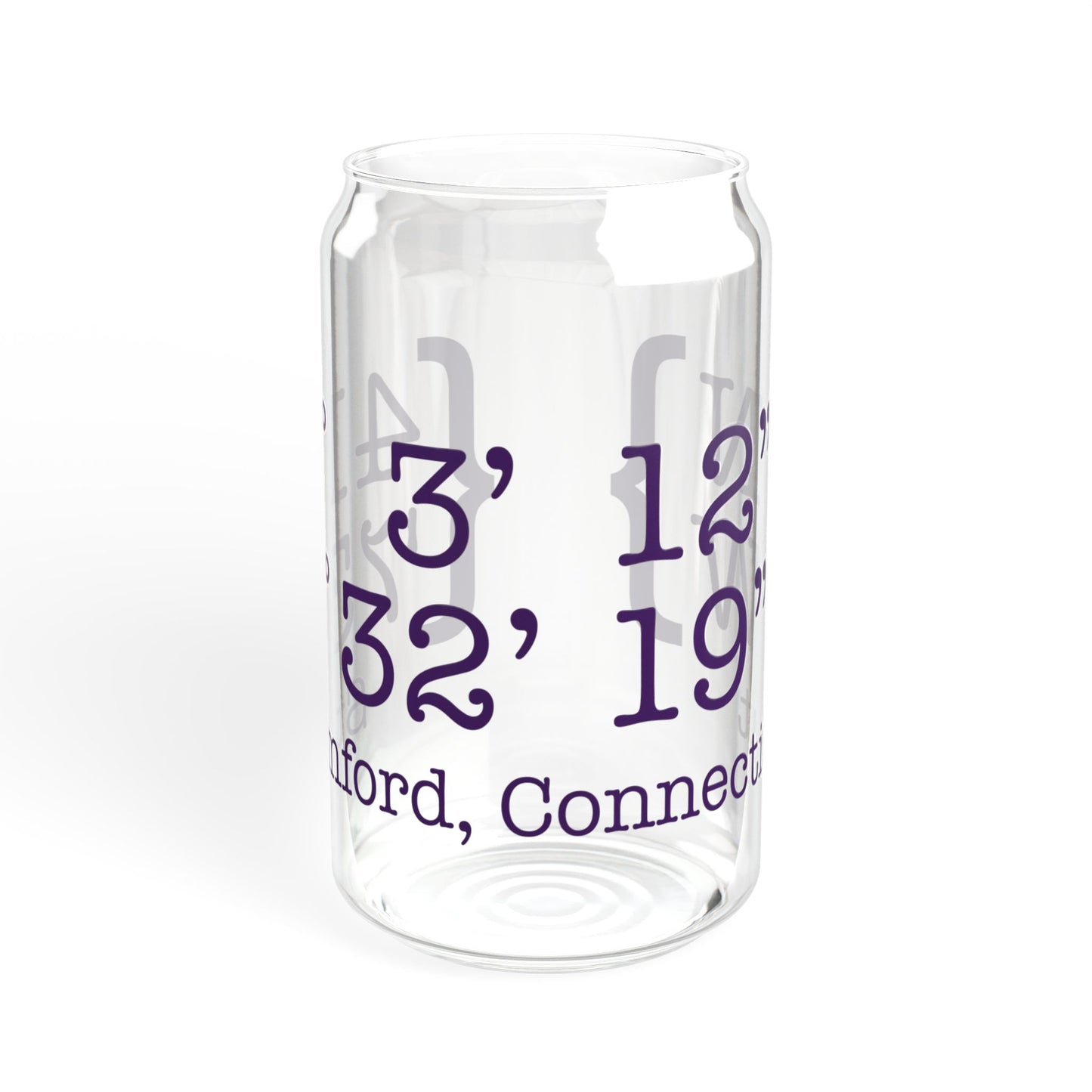 Stamford Coordinates Sipper Glass, 16oz