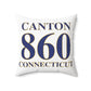 Canton 860 Connecticut Polyester Square Pillow