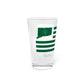 Bolton Connecticut St. Patrick’s Day Flag Pint Glass, 16oz