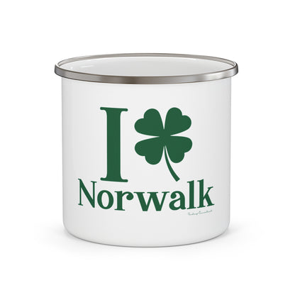 I Clover Norwalk Enamel Camping Mug