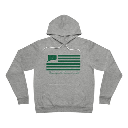 Brookfield Connecticut St. Patrick’s Day Flag Unisex Sponge Fleece Pullover Hoodie