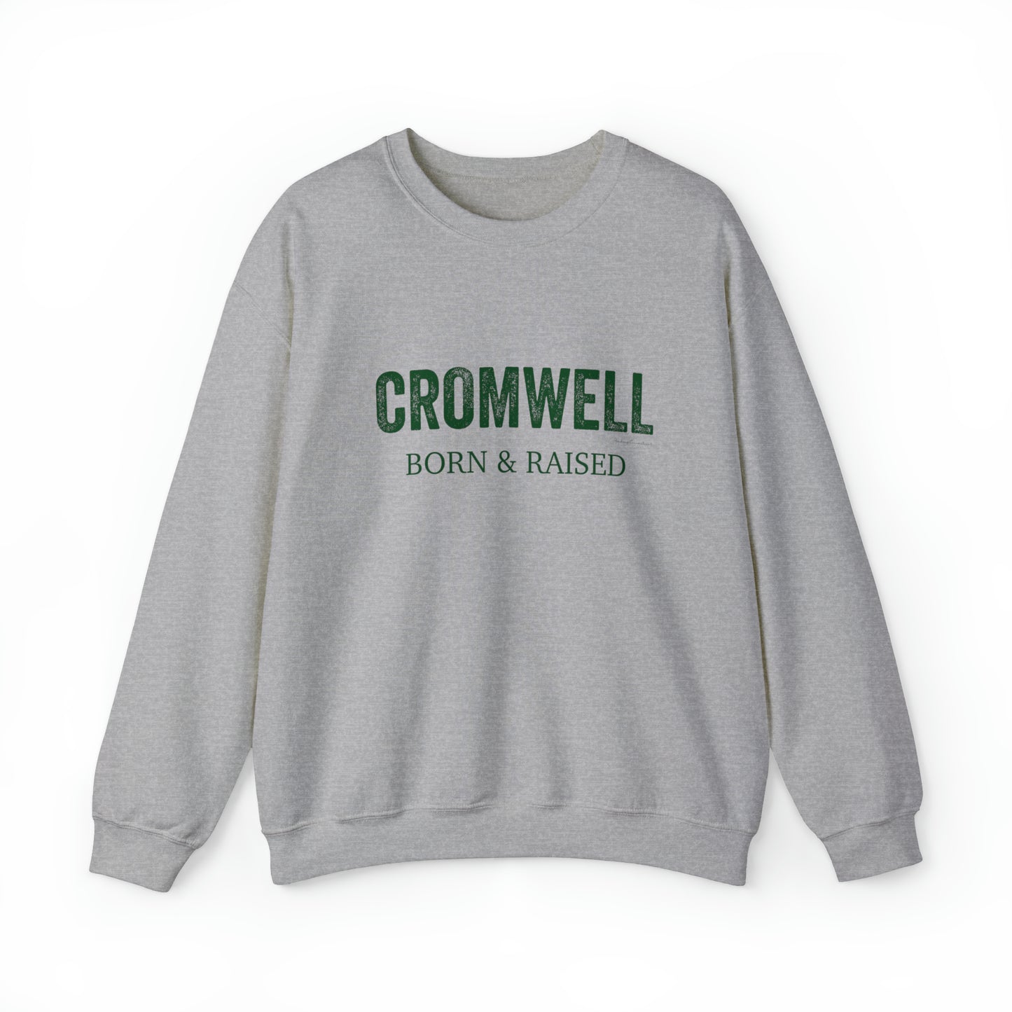 Cromwell Born & Raised Unisex Heavy Blend™ Crewneck Sweatshirt (green)